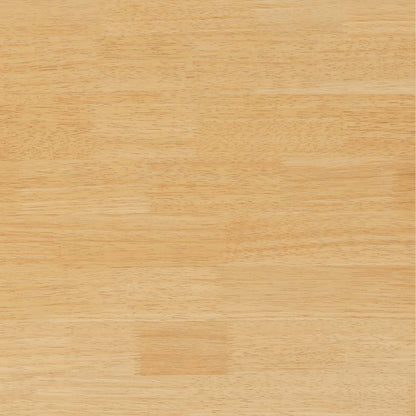 Barhocker 2 Stk. Weiß Massivholz Gummibaum