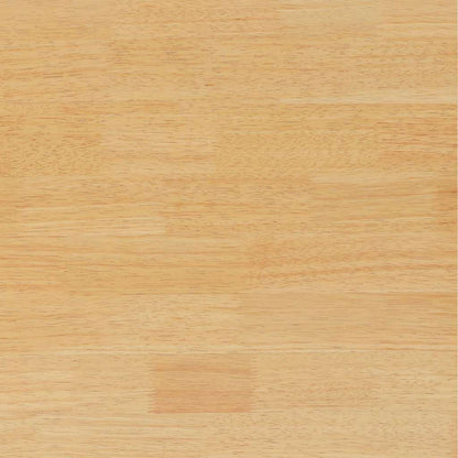 Barhocker 2 Stk. Weiß Massivholz Gummibaum