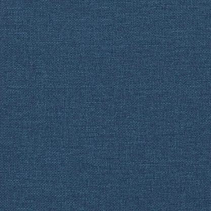 Esszimmerstühle 4 Stk. Blau Stoff