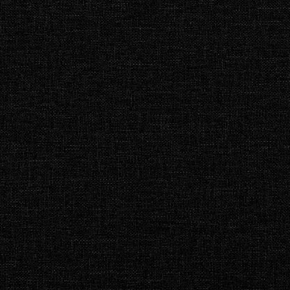 Esszimmerstühle 4 Stk. Schwarz Stoff