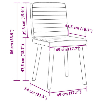 Esszimmerstühle 4 Stk. Schwarz Stoff