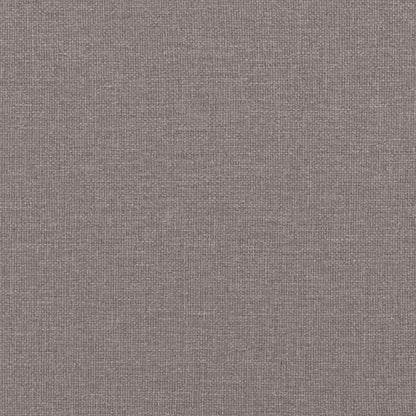 Esszimmerstühle 4 Stk. Taupe Stoff