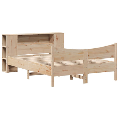 Massivholzbett ohne Matratze 150x200 cm Kiefernholz