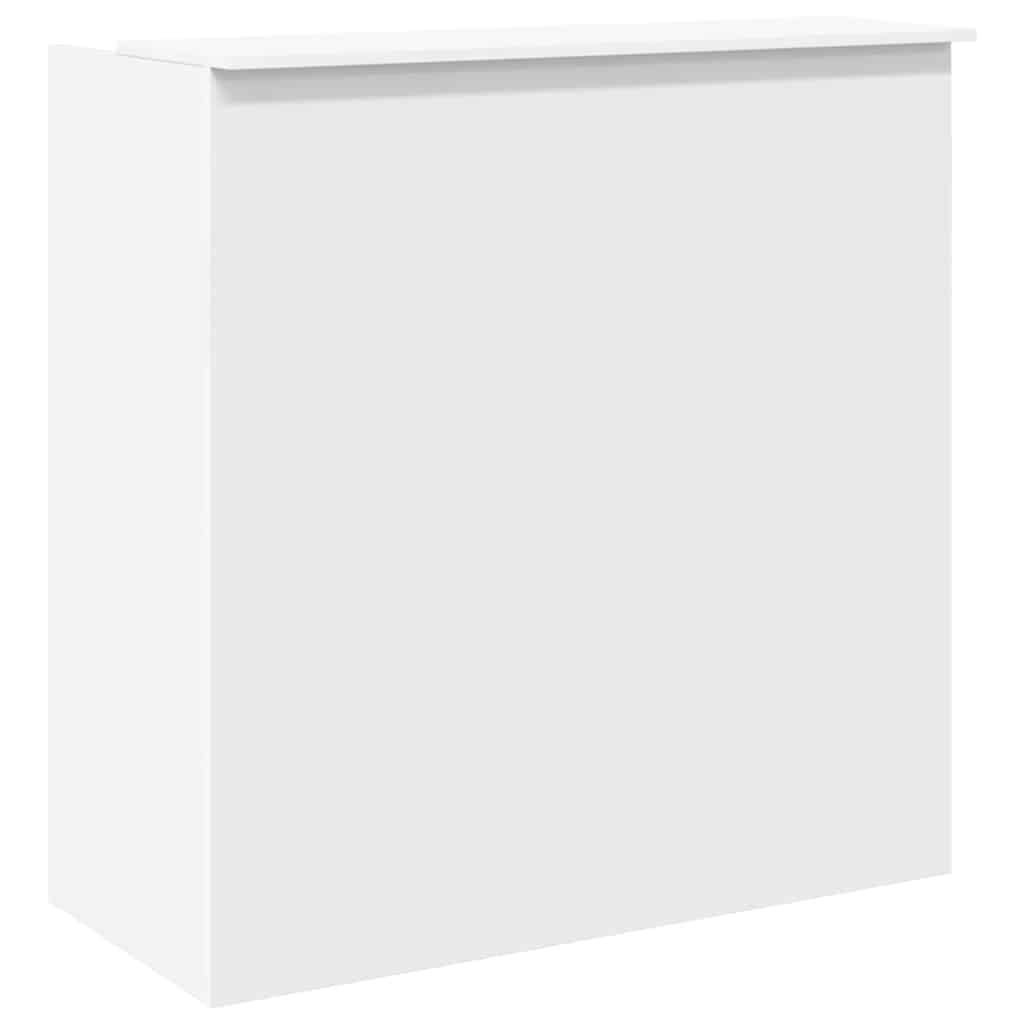 Empfangstheke Weiß 100x50x103,5 cm Holzwerkstoff