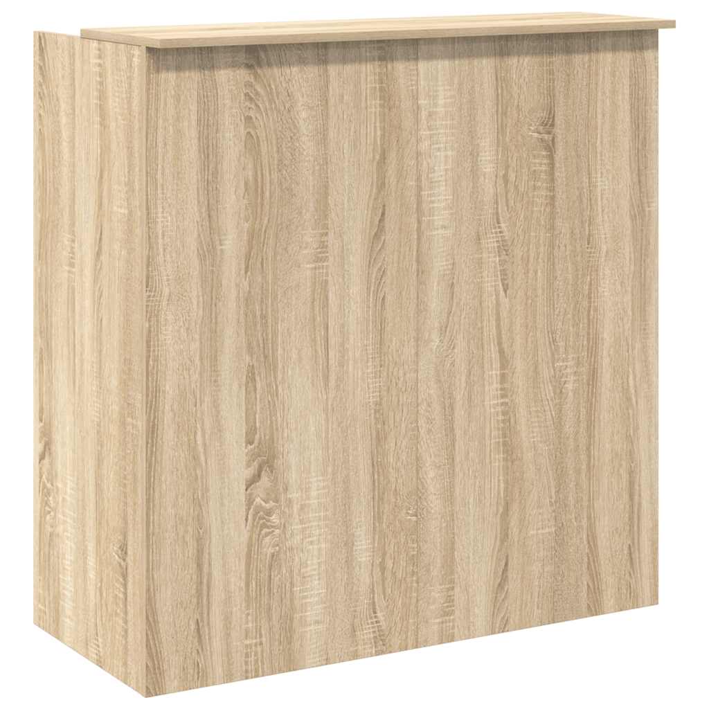 Empfangstheke Sonoma-Eiche 100x50x103,5 cm Holzwerkstoff