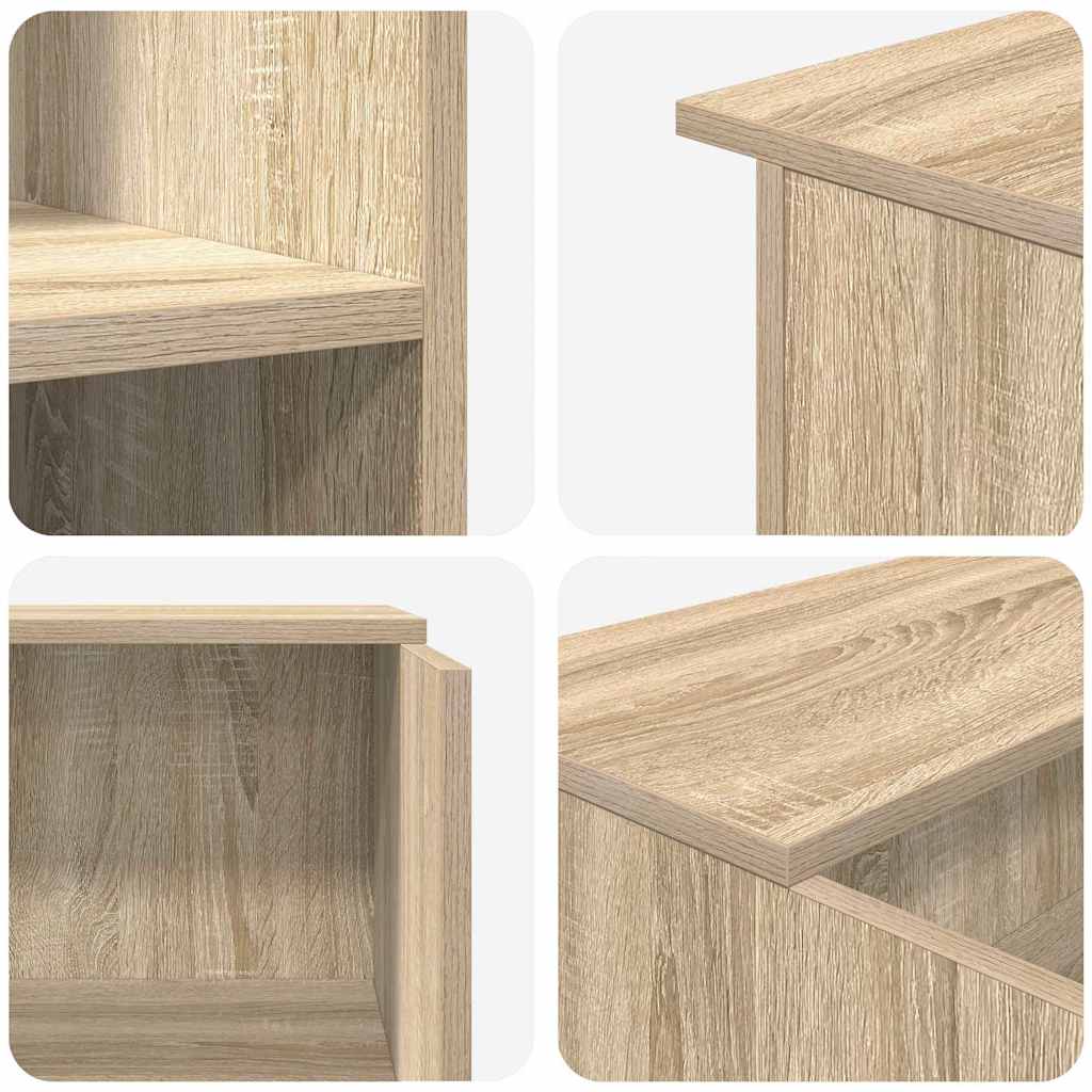 Empfangstheke Sonoma-Eiche 100x50x103,5 cm Holzwerkstoff