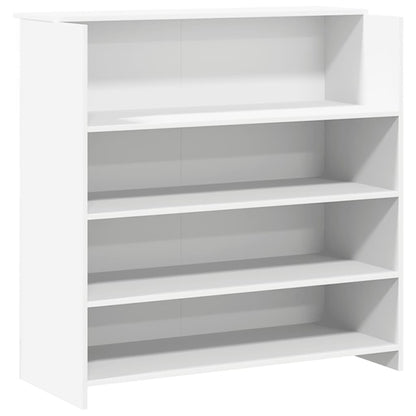 Empfangstheke Weiß 180x50x103,5 cm Holzwerkstoff