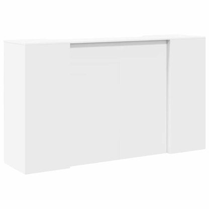 Empfangstheke Weiß 180x50x103,5 cm Holzwerkstoff
