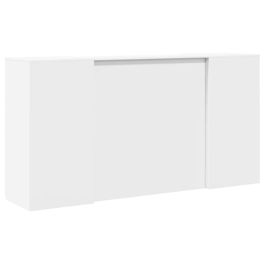 Empfangstheke Weiß 200x50x103,5 cm Holzwerkstoff