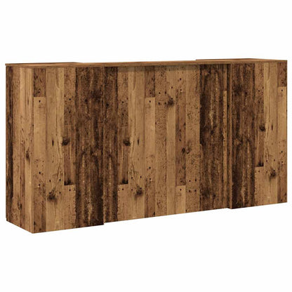 Empfangstheke Altholz-Optik 200x50x103,5 cm Holzwerkstoff