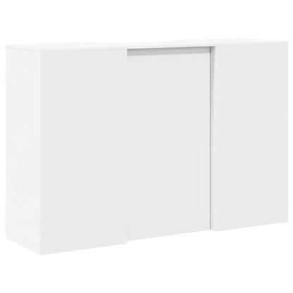 Empfangstheke Weiß 155x50x103,5 cm Holzwerkstoff