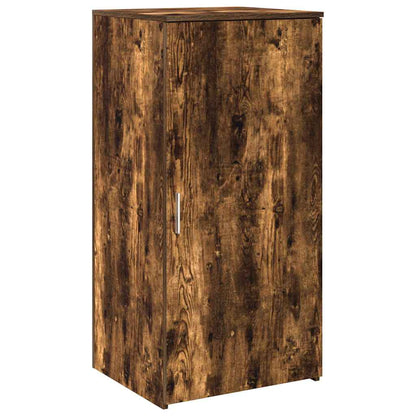 Empfangstheke Räuchereiche 155x50x103,5 cm Holzwerkstoff