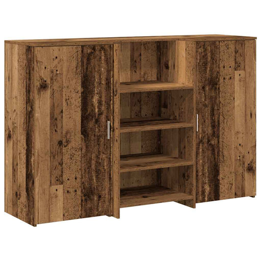 Empfangstheke Altholz-Optik 155x50x103,5 cm Holzwerkstoff