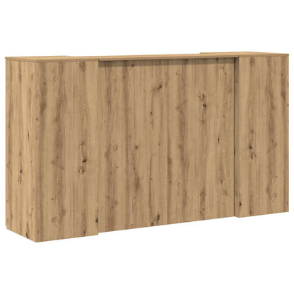 Empfangstheke Artisan-Eiche 180x50x103,5 cm Holzwerkstoff