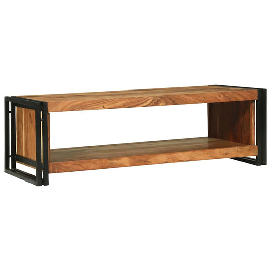 Couchtisch Braun 120 x 50 x 38 cm Akazie Massivholz