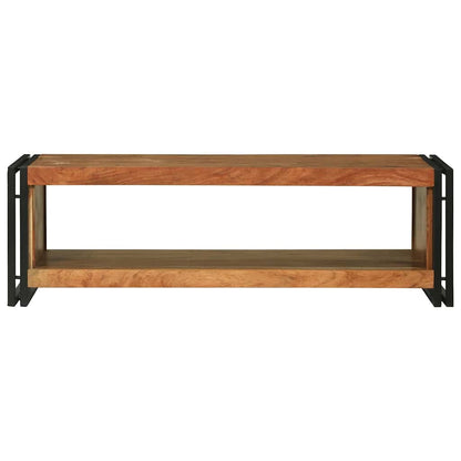 Couchtisch Braun 120 x 50 x 38 cm Akazie Massivholz