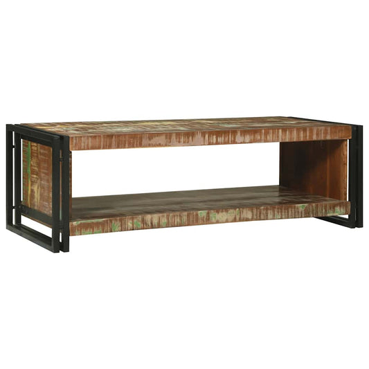 Couchtisch Braun 120 x 50 x 38 cm recyceltes Massivholz