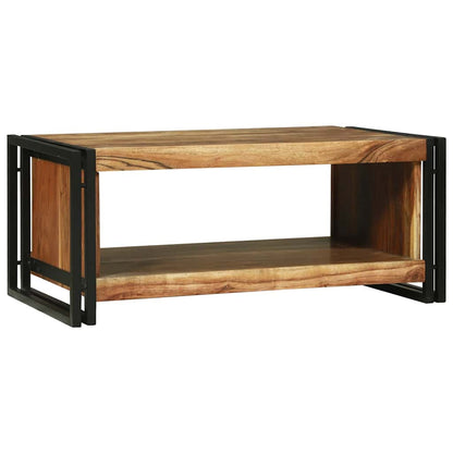 Couchtisch Braun 90 x 50 x 38 cm Akazie Massivholz