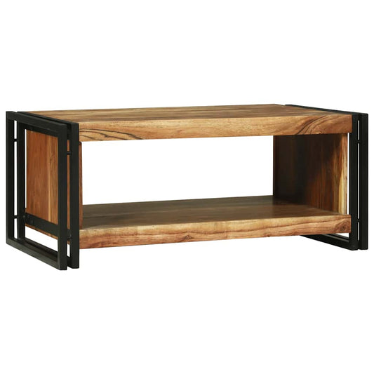 Couchtisch Braun 90 x 50 x 38 cm Akazie Massivholz