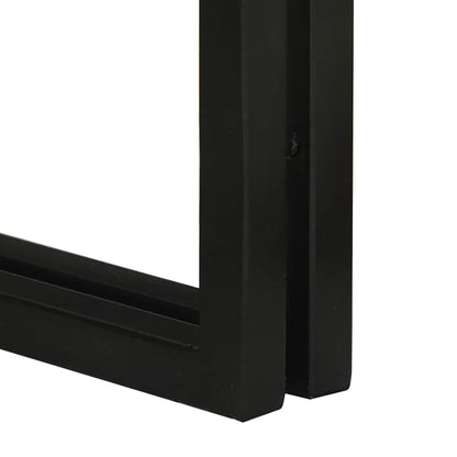 Nestingtisch 3 pcs Massives Akazienholz und ein Metall