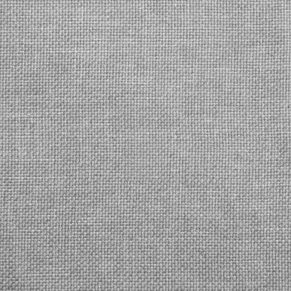 Modulares Sofa mit Fußhocker und Kissen Wolkengrau