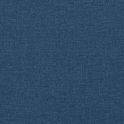 Modulares Sofa mit Kissen Blau