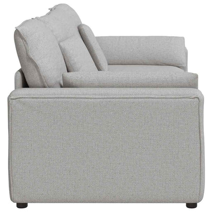 Modulares Sofa mit Kissen Wolkengrau
