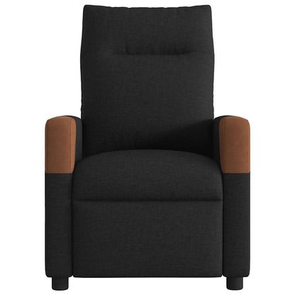 Relaxsessel Elektrisch Schwarz Stoff