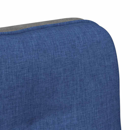 Bürostuhl Drehbar Blau Stoff
