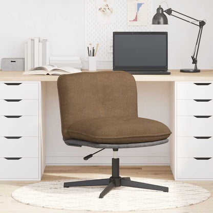 Bürostuhl Drehbar Taupe Stoff