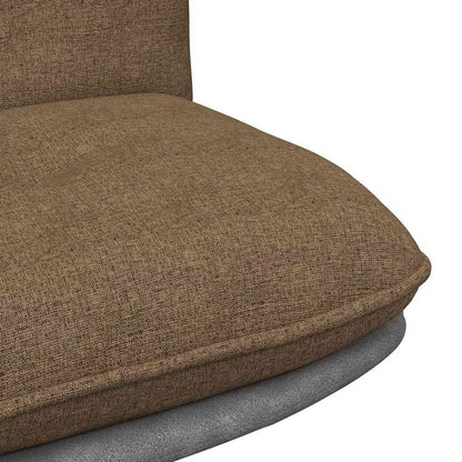Bürostuhl Drehbar Taupe Stoff