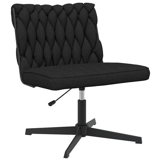 Bürostuhl Drehbar Schwarz Stoff