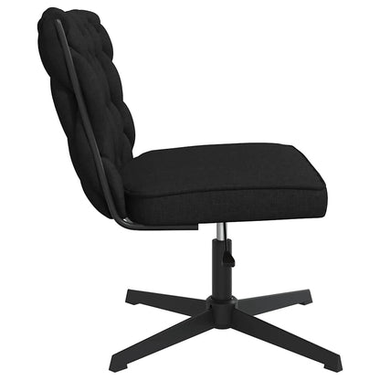 Bürostuhl Drehbar Schwarz Stoff