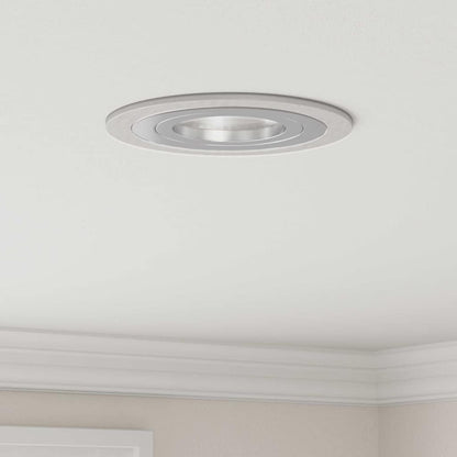 Spotlights mit Scheinwerfern 6 pcs Silber 9 x 9 x cm Aluminium