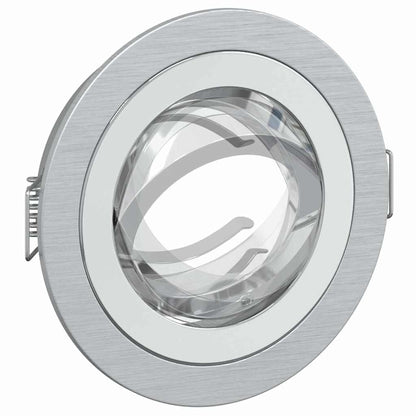 Spotlights mit Scheinwerfern Silber 9 x 9 x cm Aluminium