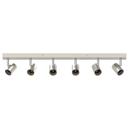 Deckenstrahler Edelstahl gebürstet 73 x 6.5 x 11.5 cm Stahl