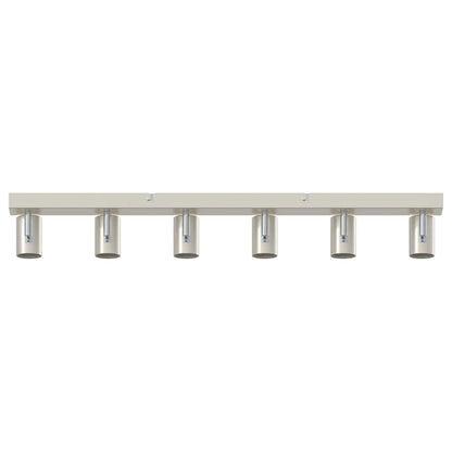 Deckenstrahler Edelstahl gebürstet 73 x 6.5 x 11.5 cm Stahl