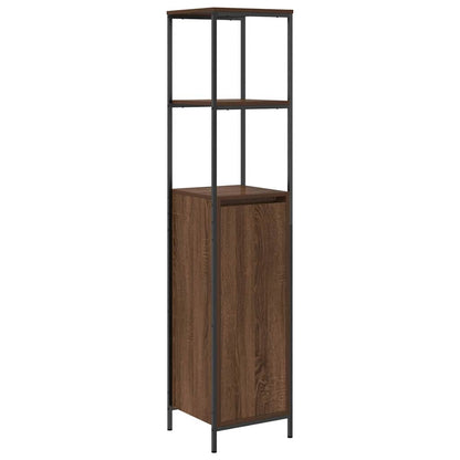 Badezimmermöbel Set 3 pcs Braune Eiche 90 x 34,5 x 60 cm