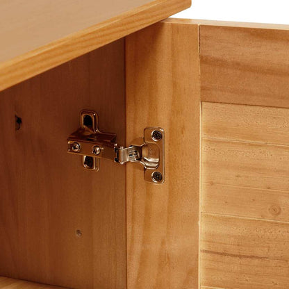 Badezimmermöbel Set mit Tür VIGO 2 pcs Braun 67,5 x 34 x 80 cm
