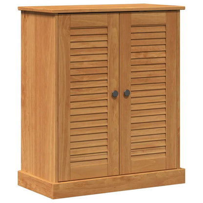 Badezimmermöbel Set mit Tür VIGO 2 pcs Braun 67,5 x 34 x 80 cm