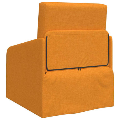 Sofa Bett Dunkelgelb 65 x 80 x 83 cm Stoff