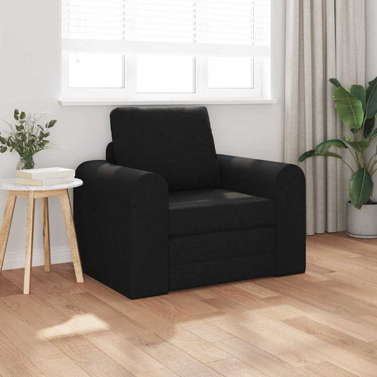 Sofa Bett Schwarz 98 x 71 x 83 cm Stoff