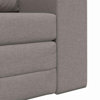 Sofa Bett Taupe 98 x 71 x 83 cm Stoff
