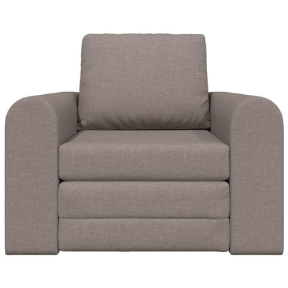 Sofa Bett Taupe 98 x 71 x 83 cm Stoff