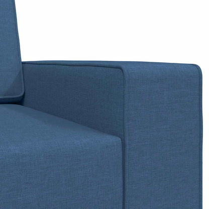 Bodensofa-Bett Marineblau 245 x 78 x 77 cm Stoff