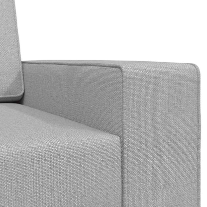Bodensofa-Bett Wolken-Grau 245 x 78 x 77 cm Stoff