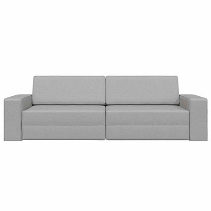 Bodensofa-Bett Wolken-Grau 245 x 78 x 77 cm Stoff