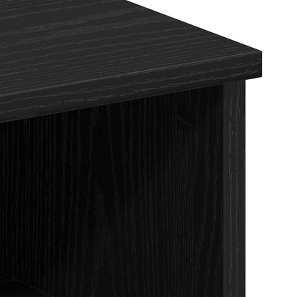 Nachttisch 2 pcs Schwarze Eiche 50 x 32 x 60 cm Holzwerkstoff