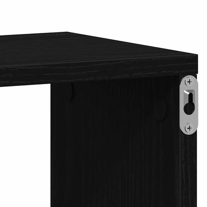Wandregal Schwarze Eiche 85 x 16 x 52,5 cm Holzwerkstoff