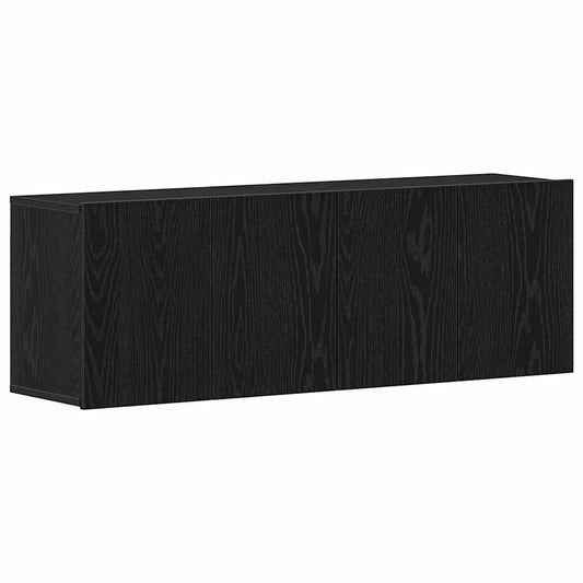 TV-Schränke 2 Stk. Schwarze Eiche 120 x 30 x 41 cm Holzwerkstoff